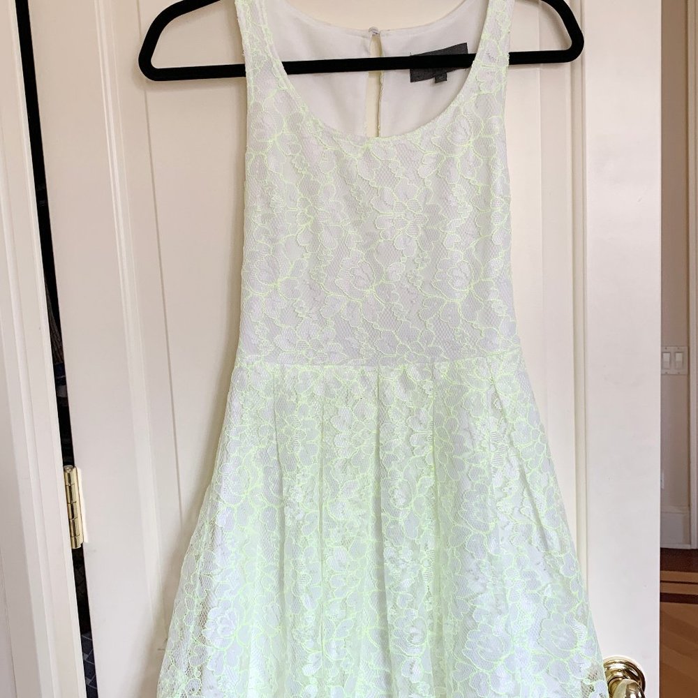 Sundays in Brooklyn neon lace dress
